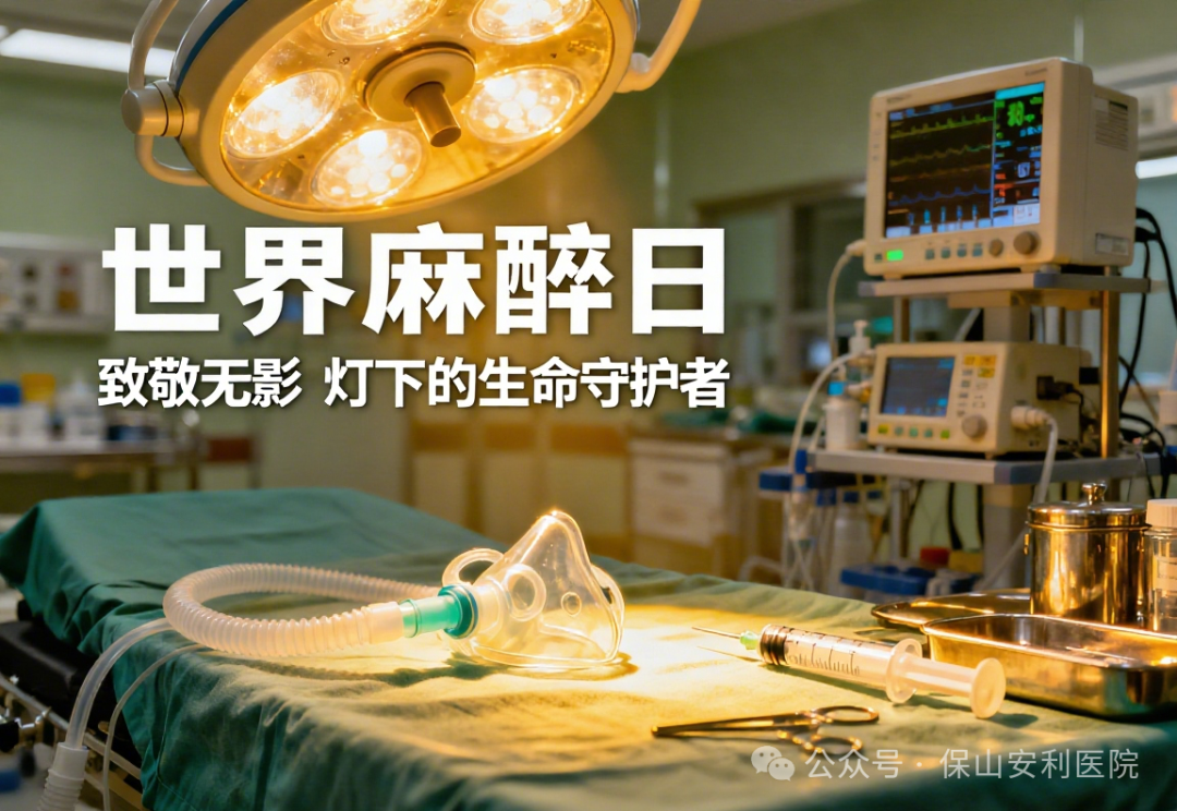 世界麻醉日丨致敬無影燈下的生命守護(hù)者！